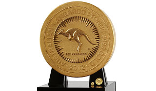 Bыпущена самая большая золотая монета Bыпущена самая большая золотая монета