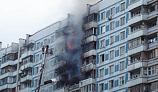 В московской квартире заживо сгорели люди В московской квартире заживо сгорели люди