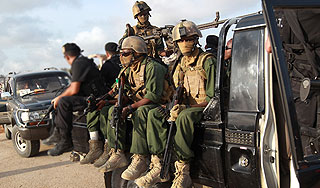 Русские наемники увезли сына Каддафи Русские наемники увезли сына Каддафи