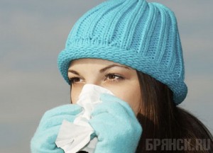 В Брянской области начался рост числа простудных заболеваний