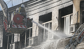 В пожаре в Москве погибли двое В пожаре в Москве погибли двое