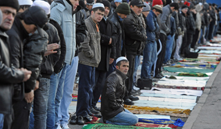 Курбан-Байрам в Москве cобрал 170 тысяч Курбан-Байрам в Москве cобрал 170 тысяч