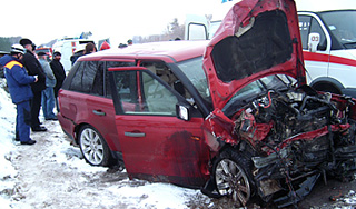 Непогода привела к массовым ДТП в Москве Непогода привела к массовым ДТП в Москве