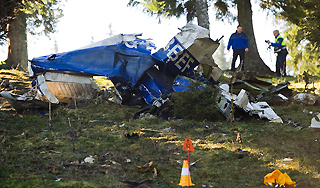 В центре Сербии разбился самолет В центре Сербии разбился самолет