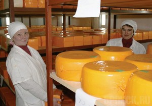 Сырный завод в Комаричах возобновил свою работу