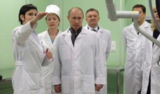 Путин пригрозил губернатору бормашиной Путин пригрозил губернатору бормашиной