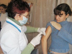 В Брянске привили от гриппа около 45 тысяч горожан