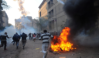 В Египте подожгли Американский университет В Египте подожгли Американский университет