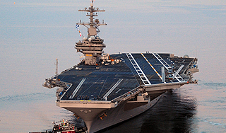 США перебросили к берегам Сирии авианосец США перебросили к берегам Сирии авианосец