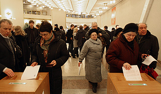 Начинается борьба за пост президента России Начинается борьба за пост президента России