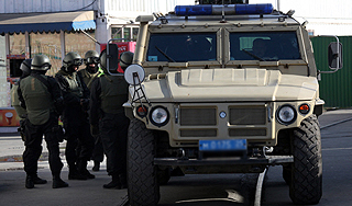 Автомобиль взорван в дагестанском Каспийске Автомобиль взорван в дагестанском Каспийске