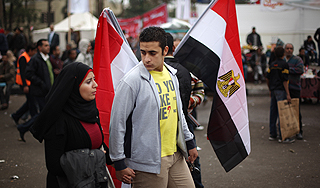 На выборах в Египте выстроились очереди На выборах в Египте выстроились очереди