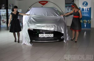 В автосалоне на Советской, 88 прошла презентация Сhevrolet Orlando