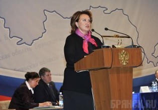 Елена Скрынник оценила сельское хозяйство Брянской области Елена Скрынник