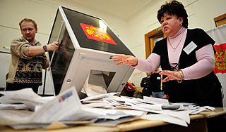 ЦИК огласил новые результаты выборов ЦИК огласил новые результаты выборов