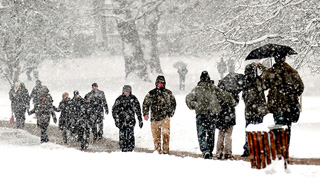 Москву накроет снегом Москву накроет снегом