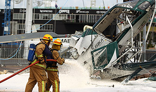 Под Лас-Вегасом рухнул вертолет с туристами Под Лас-Вегасом рухнул вертолет с туристами