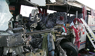 Фура убила пассажиров автобуса Фура убила пассажиров автобуса