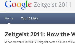 Google Zeitgeist назвал главные темы года Google Zeitgeist назвал главные темы года