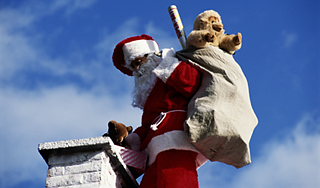 Американец пытался повторить подвиг Санты Американец пытался повторить подвиг Санты