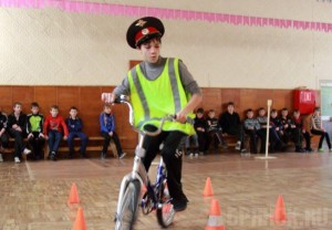 Юные велосипедисты продемонстрировали свое мастерство