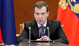 Медведев: Не дать террористам ни шанса Медведев: Не дать террористам ни шанса