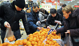 Россияне рискуют остаться без мандаринов Россияне рискуют остаться без мандаринов