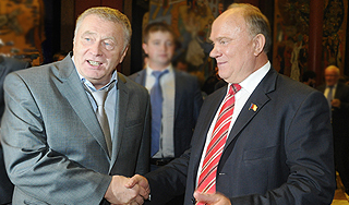 Жириновский и Зюганов стали кандидатами Жириновский и Зюганов стали кандидатами