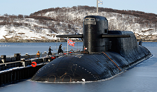 Атомная субмарина загорелась при ремонте Атомная субмарина загорелась при ремонте