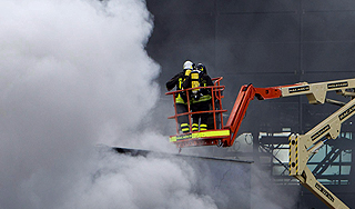 Три человека погибли при пожаре в Москвe Три человека погибли при пожаре в Москвe