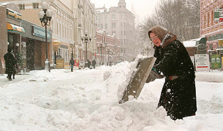 Москву занесет снегом Москву занесет снегом