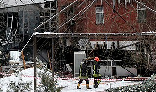 Взорвавшийся ресторан пытались поджечь Взорвавшийся ресторан пытались поджечь
