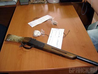 В Фокинском районе Брянска задержали пьяного стрелка