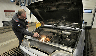 Путин и Собянин обсудили цену техосмотра Путин и Собянин обсудили цену техосмотра