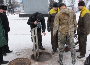 Для исследования коллектора в Брянск пригласили специалистов из Тулы