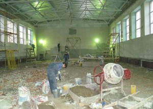 В селе Буда Жирятинского района начали ремонт спортзала Фото: gov.karelia.ru