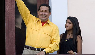 Дочь подставила Уго Чавеса в Сети Дочь подставила Уго Чавеса в Сети