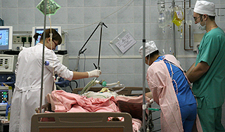 Раненый на "Доме-2" впал в кому Раненый на "Доме-2" впал в кому