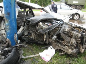 Горожанам показали видеоролики жутких автоаварий