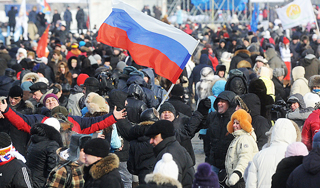 Сторонники Путина займут "Лужники" Сторонники Путина займут "Лужники"