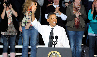 Обама завоевал поддержку половины США Обама завоевал поддержку половины США