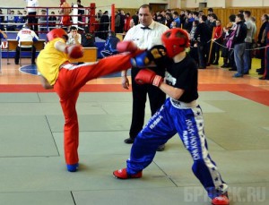 В Брянске провели чемпионат ЦФО по кикбоксингу