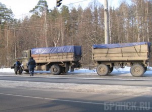 Из Брянской области хотели незаконно вывезти пиломатериалы