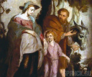 Библейские гравюры XVII – XVIII веков покажут в Брянске Питер Пауль Рубенс. «Возвращение из Египта».