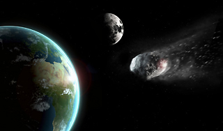 На Землю несется огромный астероид На Землю несется огромный астероид