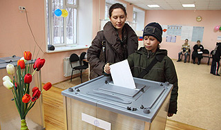 На выборах проголосовали почти 50% россиян На выборах проголосовали почти 50% россиян