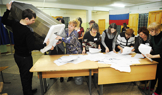 ЦИК досчитывает последние голоса ЦИК досчитывает последние голоса