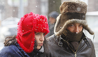 Столицу заморозит до –17 Столицу заморозит до –17