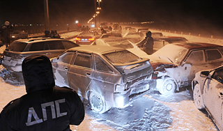 Под Тулой произошла страшная автоавария Под Тулой произошла страшная автоавария