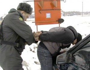 В Брянске строительные вагончики привлекли псковских воров Задержание одного из подозреваемых